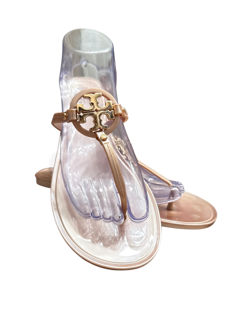 TORY BURCH MINI MILLER JELLY THONG SANDALS NWT